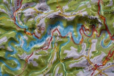 Carte Relief extrait
