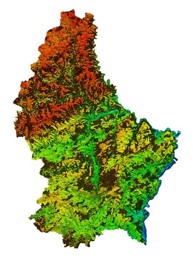 Carte du G.D. de Luxembourg, MNS