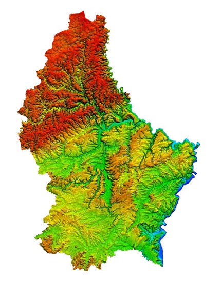 Carte du G.D. de Luxembourg, MNT