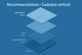Publication des recommandations relatives au cadastre vertical